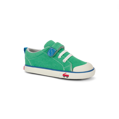 Stevie II Sneakers - Green/Blue by See Kai Run