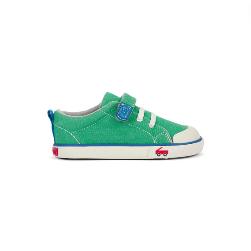 Stevie II Sneakers - Green/Blue by See Kai Run