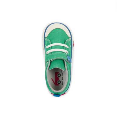 Stevie II Sneakers - Green/Blue by See Kai Run