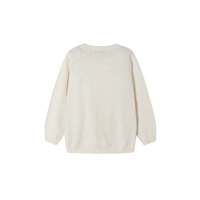 Linen Cotton Sweater - Milk by Mayoral - FINAL SALE