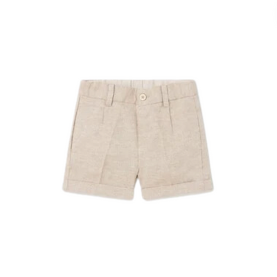 Dressy Linen Shorts - Coconut by Mayoral - FINAL SALE