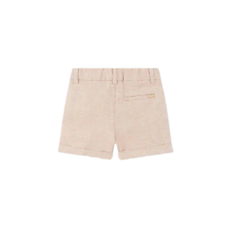 Dressy Linen Shorts - Coconut by Mayoral - FINAL SALE