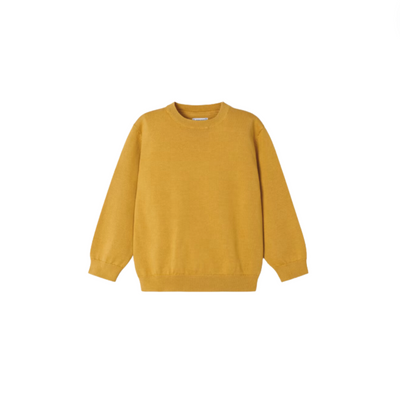 Better Cotton Sweater - Ochre by Mayoral - FINAL SALE