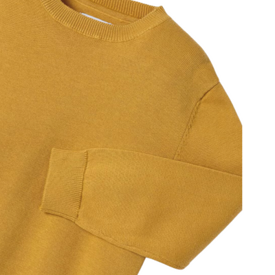 Better Cotton Sweater - Ochre by Mayoral - FINAL SALE