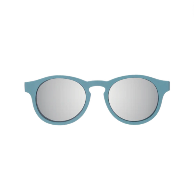 Keyhole Sunglasses - Seafarer Blue with Silver Mirror Lenses by Babiators