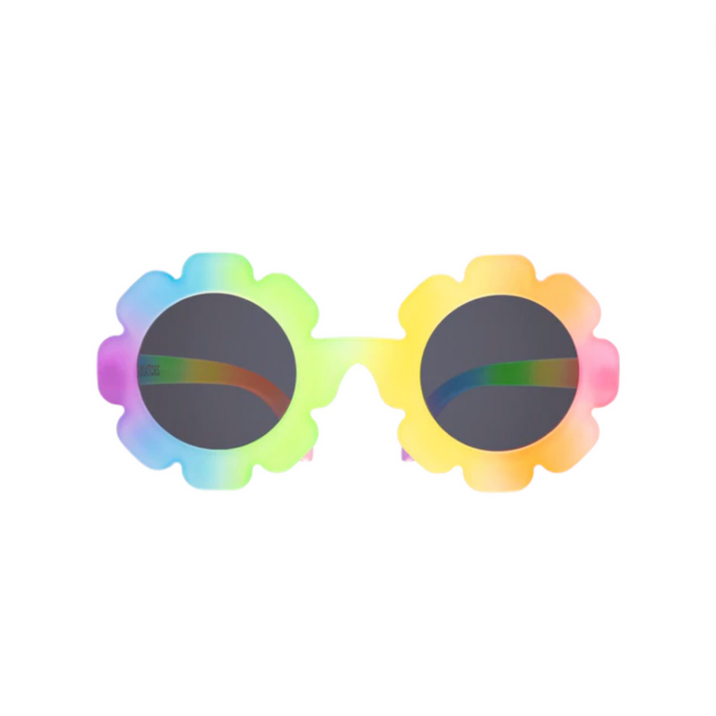 Flower Power Rainbow Sunglasses with Smoke Lens by Babiators