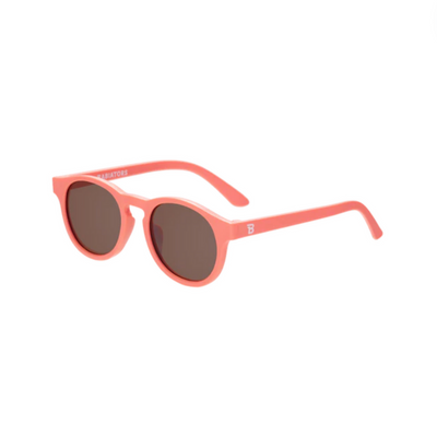 Keyhole Sunglasses - Perfectly Papaya with Amber Lenses by Babiators