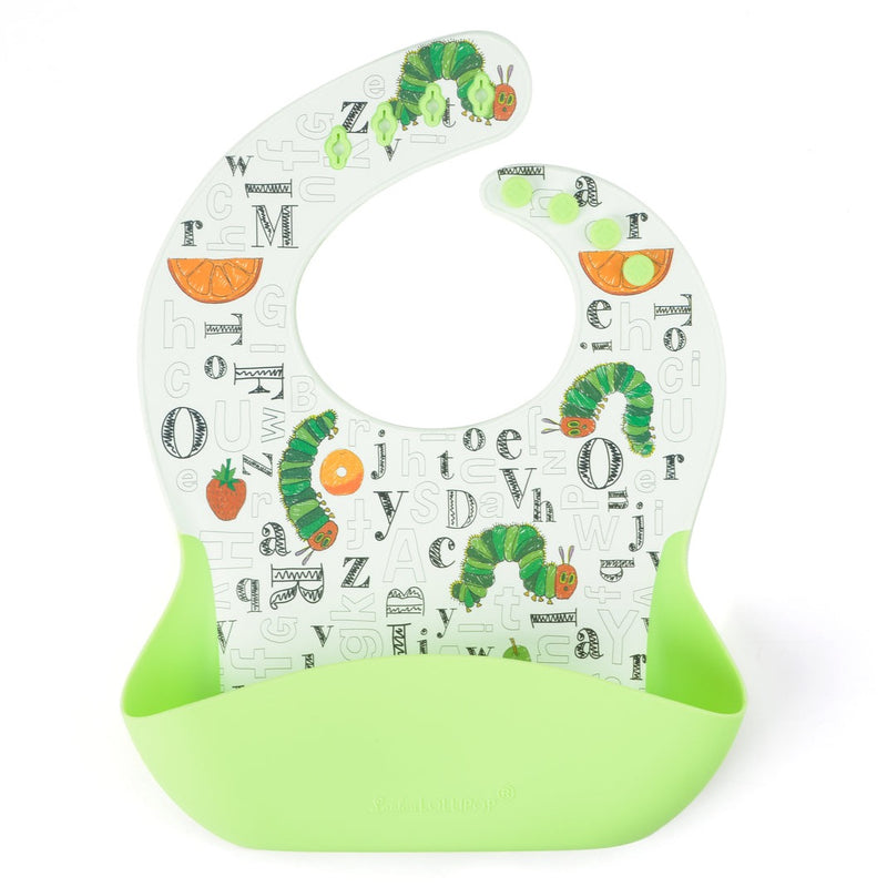 Silicone Bib - Eric Carle Alphabet by Loulou Lollipop