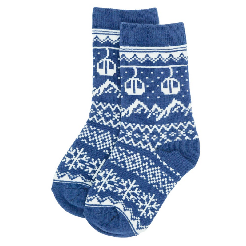 Ankle Socks - Fairisle by Miki Miette