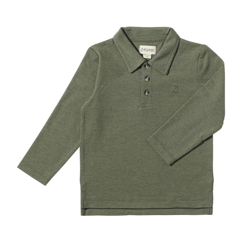 Spencer Polo Shirt - Sage by Me & Henry