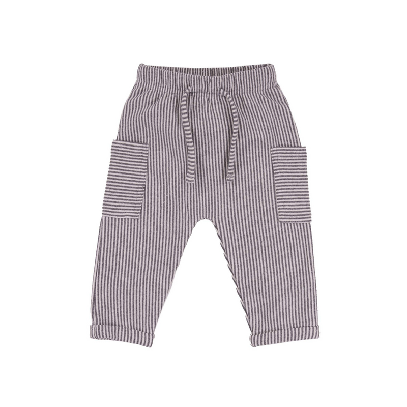 Striped Yarn Dyed Knit Pants by EMC