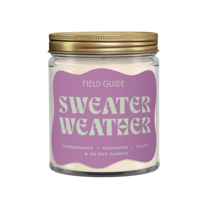 Sweater Weather Falliday Soy Candle by Good & Well Supply Co.