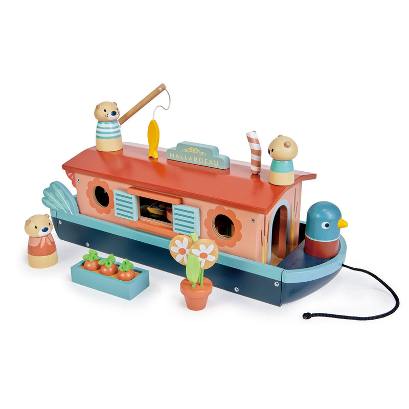 Little Otter Canal Boat by Tender Leaf Toys