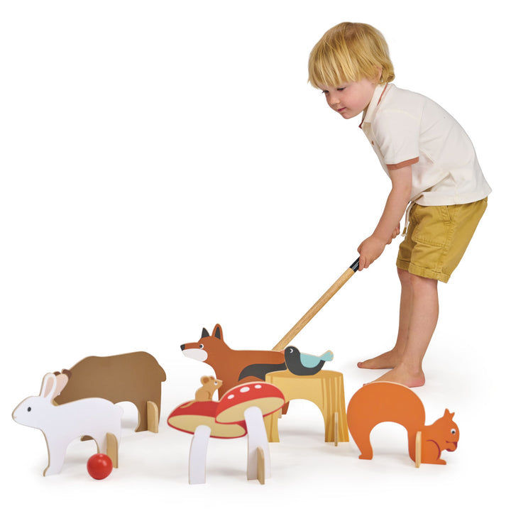 Woodland Indoor Croquet Set by Tender Leaf Toys