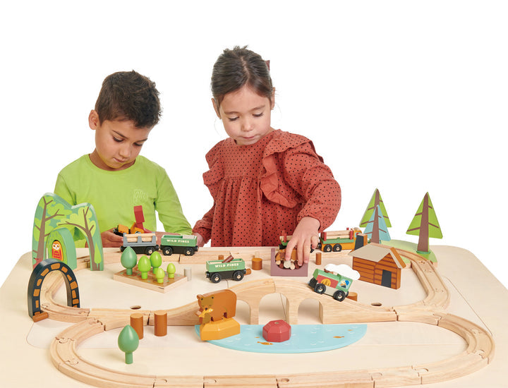 Wild Pines Train Set by Tender Leaf Toys