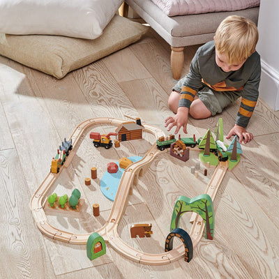 Wild Pines Train Set by Tender Leaf Toys