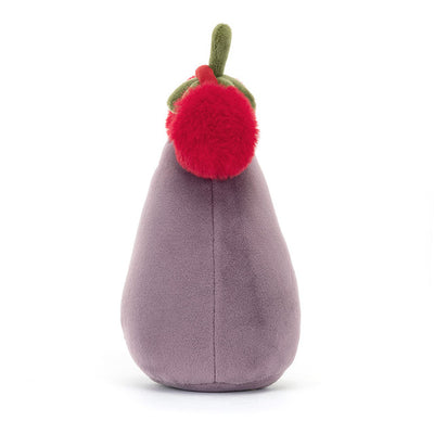 Vivacious Red Toastie Eggplant - 6 Inch by Jellycat