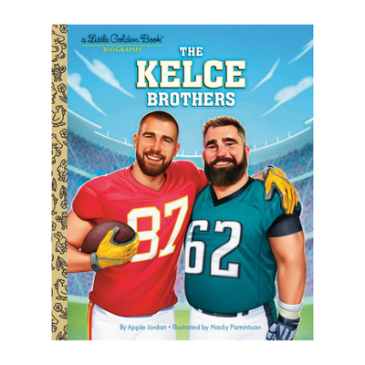 The Kelce Brothers: A Little Golden Book Biography - Hardcover