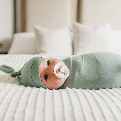 Newborn Top Knot Hat - Briar by Copper Pearl