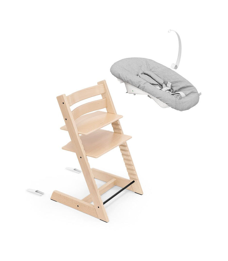 Tripp Trapp Natural with Newborn Set by Stokke