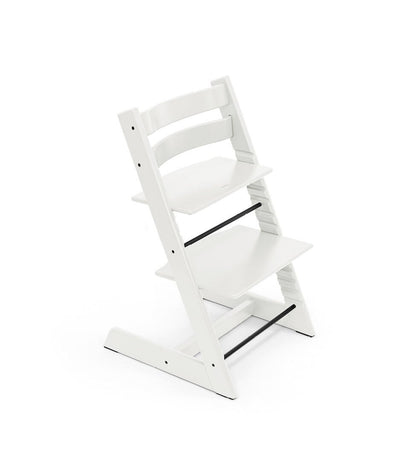 Tripp Trapp White with Newborn Set by Stokke