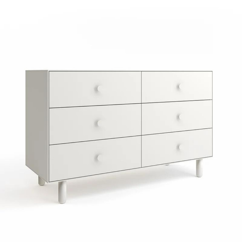 Fawn 6 Drawer Dresser - White by Oeuf