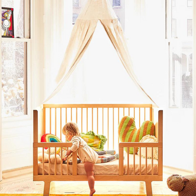 Sparrow Toddler Bed Conversion Kit - Natural Unfinished by Oeuf