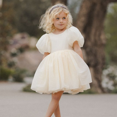 Sofia Dress Ivory - Ivory by Noralee