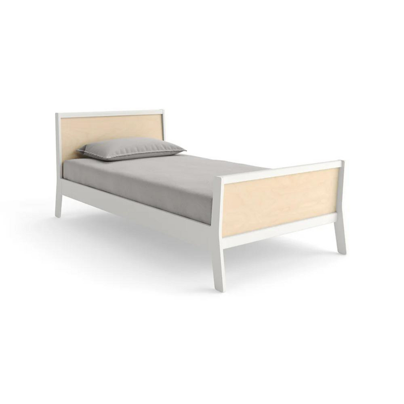 Sparrow Twin Bed - Birch / White by Oeuf