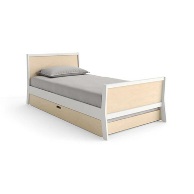 Sparrow Twin Bed - Birch / White by Oeuf