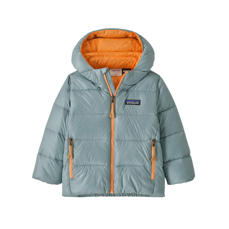 Baby Hi-Loft Down Sweater Hoody - Thermal Blue by Patagonia