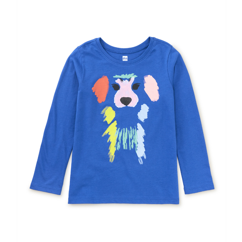 Anatolian Shepard Dog Tee - Majorelle Blue by Tea Collection