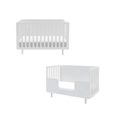 Fawn Toddler Bed Conversion Kit - White by Oeuf