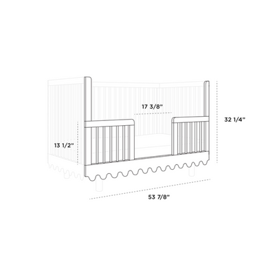 Moss Toddler Bed Conversion Kit - Birch by Oeuf