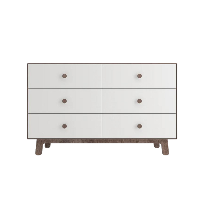 Sparrow 6 Drawer Dresser - Walnut by Oeuf