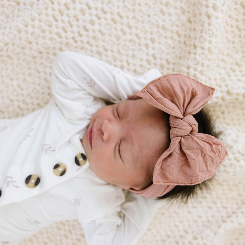 Knot Headband - Rose Gold by Baby Bling