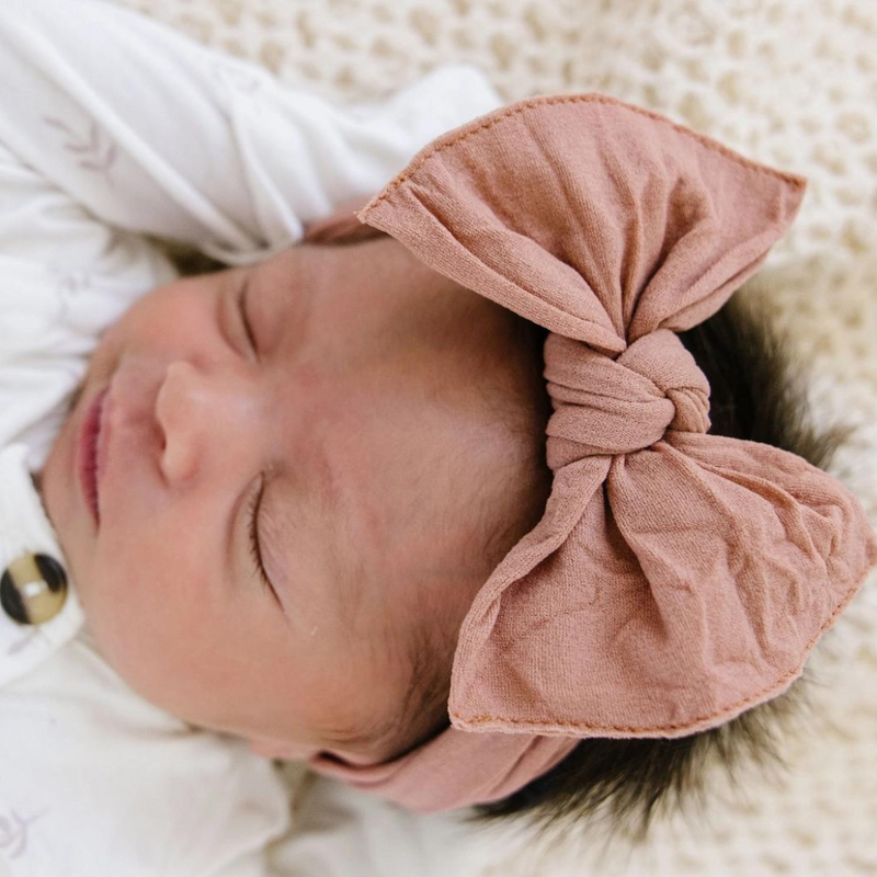 Knot Headband - Rose Gold by Baby Bling