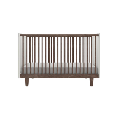 Rhea Crib - Walnut / White by Oeuf