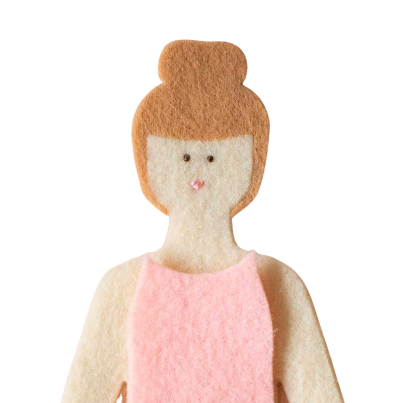 Mint Girl Felt Starter Doll by Lowercase Toys