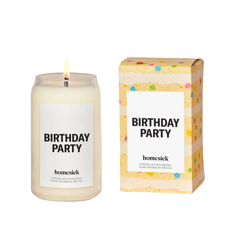 Birthday Party Candle by Homesick Candles