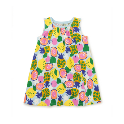 Trapeze Dress - Tropical Fruits by Tea Collection FINAL SALE