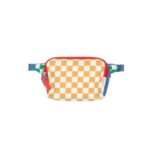 Retro Racing Check Bum Bag by Rockahula Kids