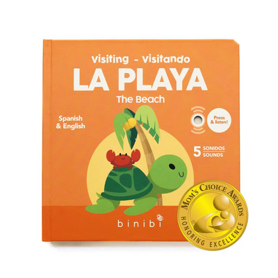 La Playa Bilingual Sound Book: Beach Sounds by Binibi