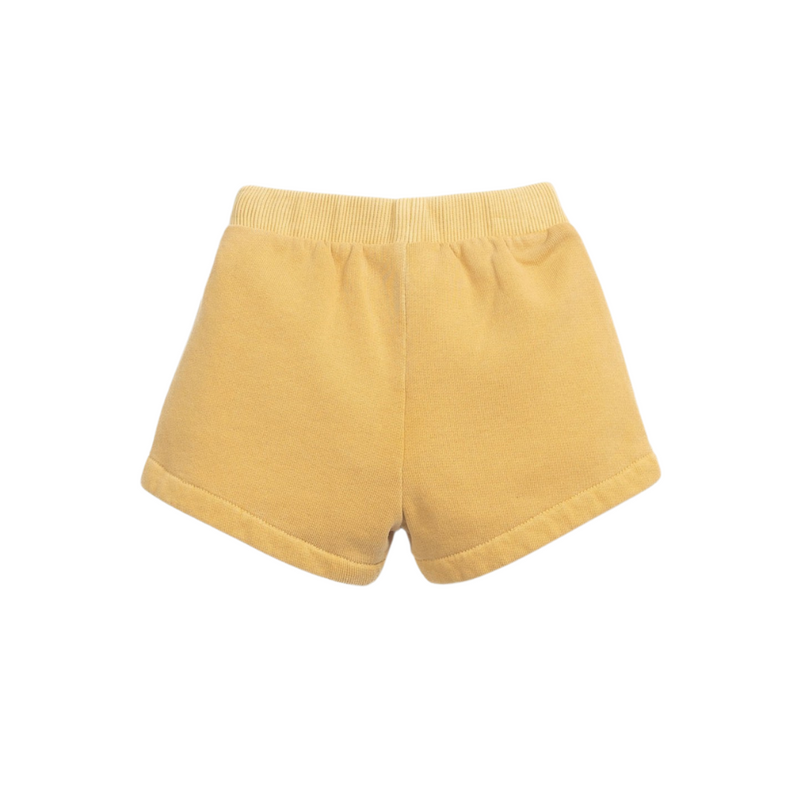 Jersey Stitch Bow Shorts - Sun by Play Up