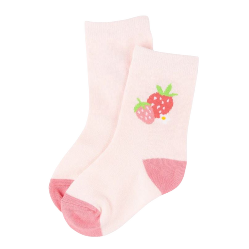 Ankle Socks - Strawberry Fields by Miki Miette - FINAL SALE