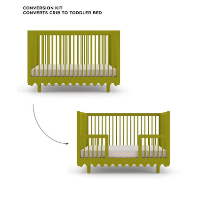 Moss Toddler Bed Conversion Kit - Green by Oeuf