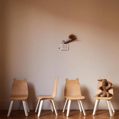 Rabbit Play Chairs (Set of 2) - Birch by Oeuf