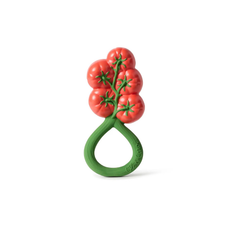 Tomato Rattle Toy by Oli & Carol