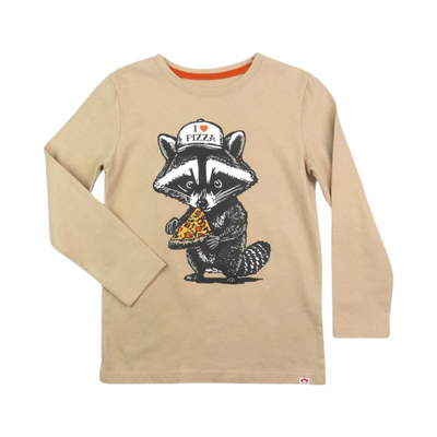 Graphic Long Sleeve Tee - Trash Panda by Appaman