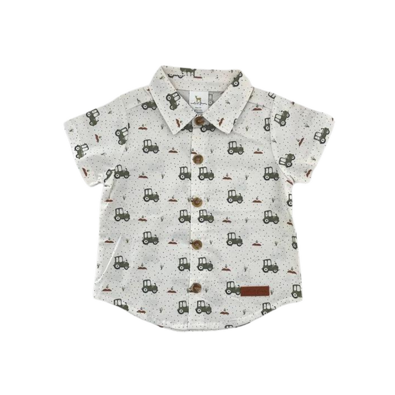 Nash Button Down - Tractor by Velvet Fawn - FINAL SALE